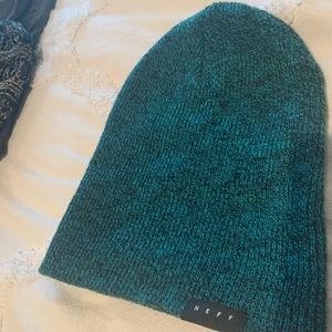 Teal Neff beanie